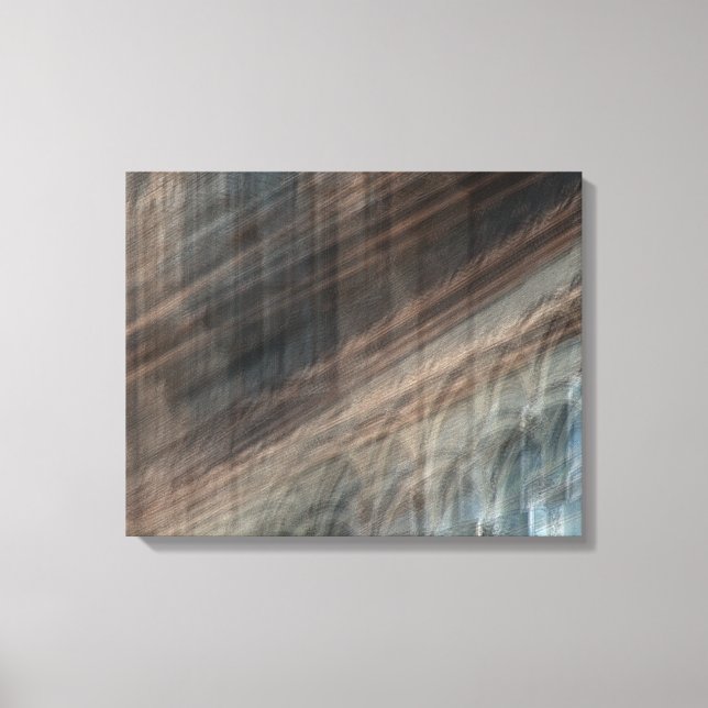 Lienzo 213 West 85th y Breton Hall, Manhattan, NYC (Anverso)