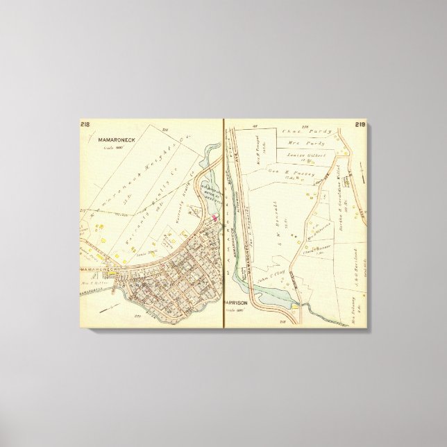 Lienzo 218219 Mamaroneck, Harrison (Anverso)