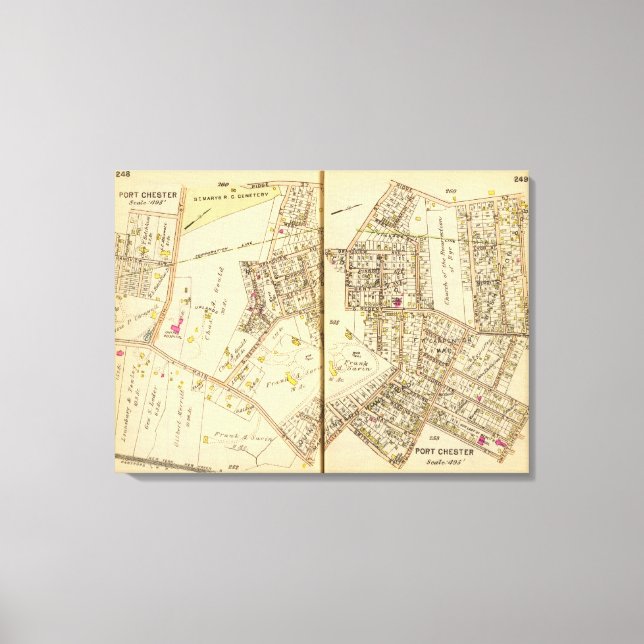 Lienzo 248249 Port Chester (Anverso)
