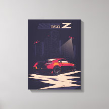350Z car illustration art