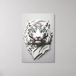 Lienzo 3.ᵉʳ tigre blanco