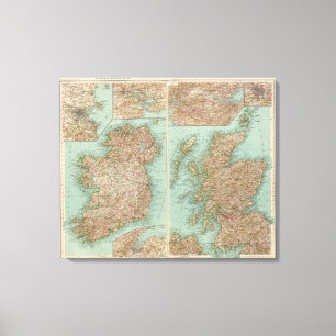 Lienzo 4950 Irlanda, Escocia