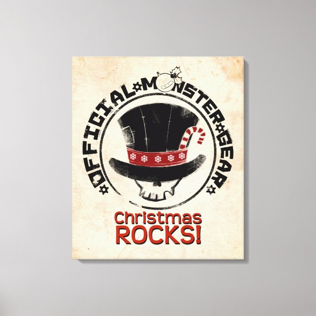 Lienzo 4 Pequeños monstruos - Andy Holiday (Anverso)