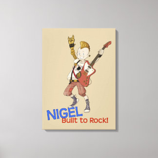 Lienzo 4 Pequeños monstruos - Nigel