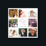 Lienzo 50 y el fabuloso Collage de fotos Keepsake<br><div class="desc">De Charm Design Studio: 50 y Fabulous Collage de fotos Canvas Print — AS A KEEPSAKE — qué maravilloso recuerdo de este día especial. Esto envía un mensaje tan feliz por su cumpleaños número 50 — fácilmente personalizado con fotos favoritas y disfrutado para siempre</div>