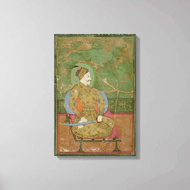 Lienzo 58.20/25A Retrato de Sultan Abdullah Qutb Shah (Anverso)