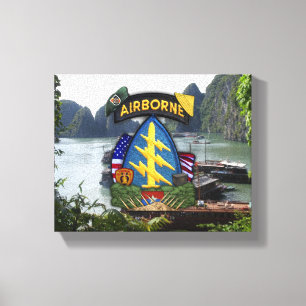 Lienzo 5.ª campaña de las fuerzas especiales sfg Green Be