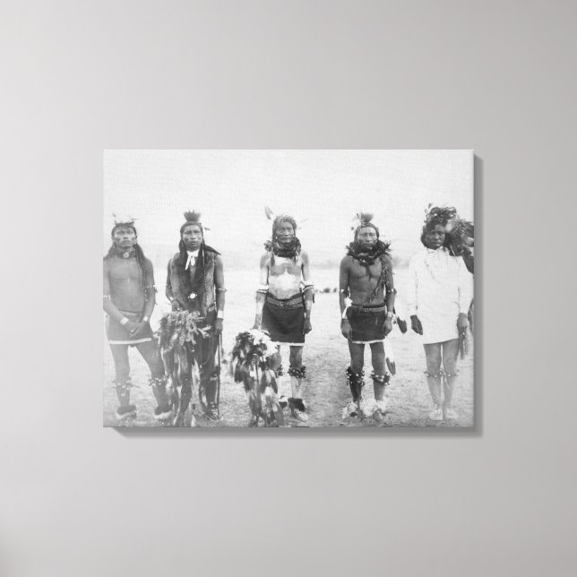 Lienzo 5 Grass Dance Indian Warriors Fotografía (Anverso)