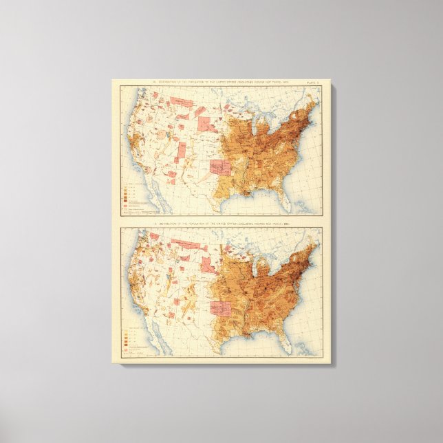 Lienzo 5 Población 1870, 1880 (Anverso)