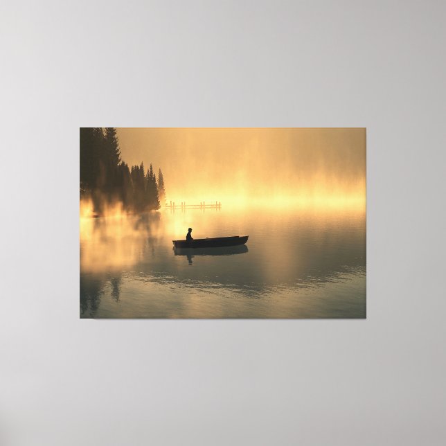 Lienzo 60" x 40" Canvas w' "Quiet Time" Image (Anverso)