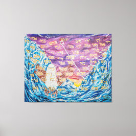 Lienzo 72 Names of G-D