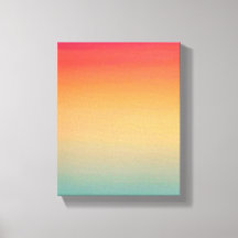 8 x 10 pulgadas Cielo Arcoiris moderno Azul amaril