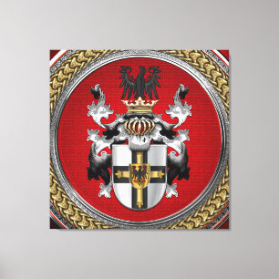 Lienzo [901] Escudo de armas de orden teutónico