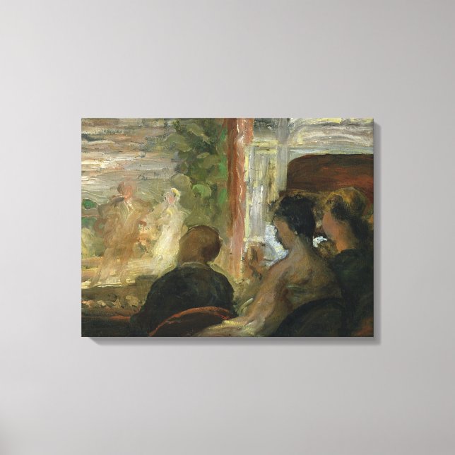 Lienzo A Box at the Theater, c.1865-70 (Anverso)