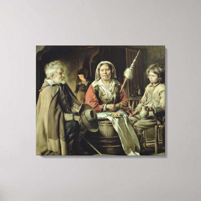 Lienzo A French Interior, c.1645 (Anverso)