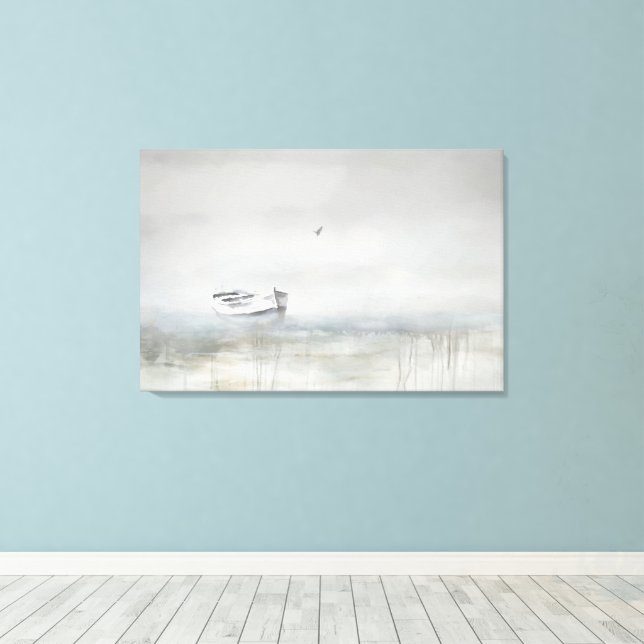 Lienzo A la deriva (Insitu (piso de madera))