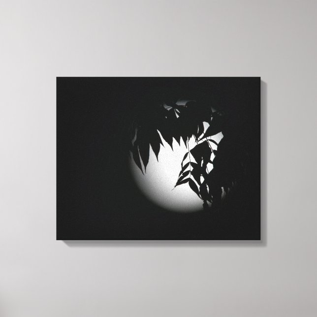 Lienzo A la luz de la luna (Anverso)