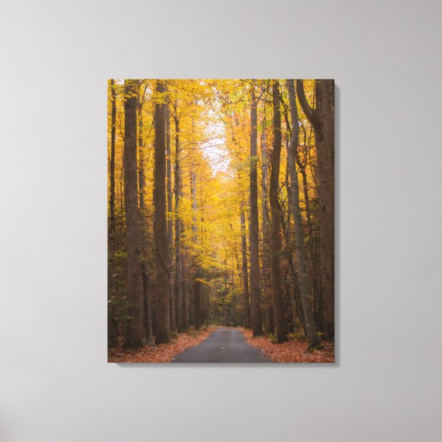 Lienzo A lo largo de la carretera (Anverso)