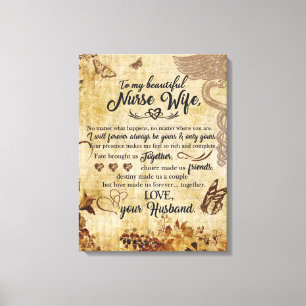 Lienzo A Mi Hermosa Esposa Esposa