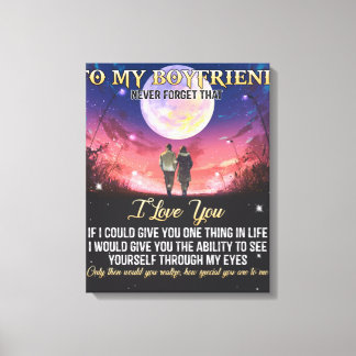 Lienzo A Mi Novio Te Amo