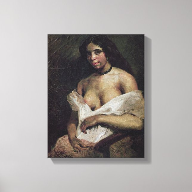 Lienzo A Mulatto Woman, c.1821-24 (Anverso)