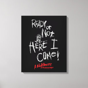 Lienzo A Nightmare on Elm Street   Here I Come