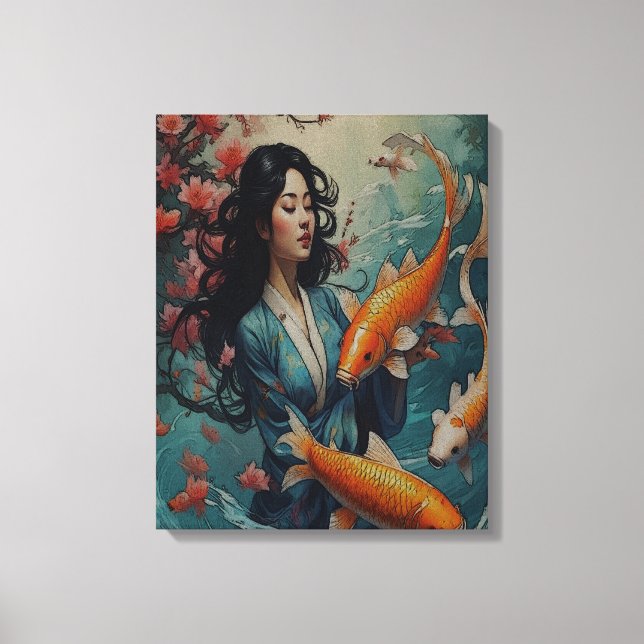 Lienzo A Quiet Riot of Yellow (Anverso)