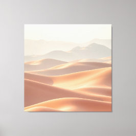 Lienzo A Serene and Stunning Desert Landscape Featuring R