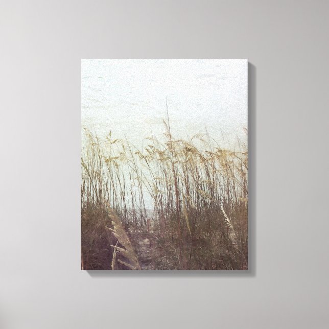 Lienzo A través de las dunas II (Anverso)