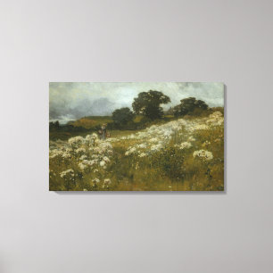 Lienzo A través de los campos