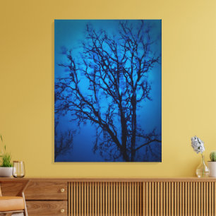 Lienzo A Través Del Vidrio, El Arbol Llorando Azul Resume
