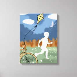 Lienzo A Wing Ahead II – Childhood Freedom & Play