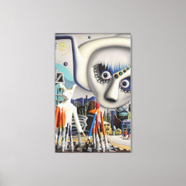 Lienzo A Winter Wonder Diorama-Land Ken Gage