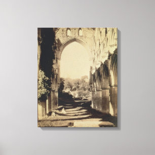 Lienzo Abadía de Rievaulx, North Yorkshire, 1854 (foto d