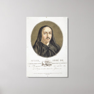 Lienzo Abbe de Suger (1082-1151) 'del gran del DES de los
