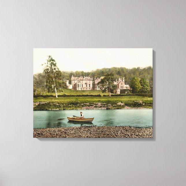 Lienzo Abbotsford House, Scottish Borders, Escocia canva (Anverso)