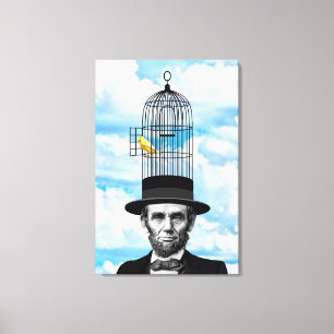 Lienzo Abe Canary