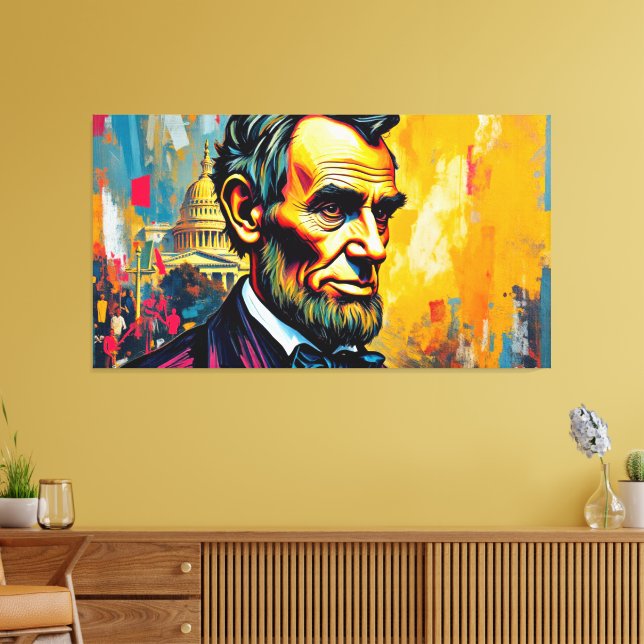 LIENZO ABE LINCOLN 3 (Insitu (Sala de estar))