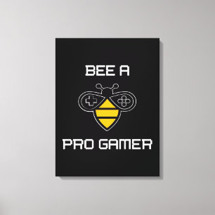 Lienzo Abeja A Un Gamer Pro, Regalos De Abejas, Me Encant