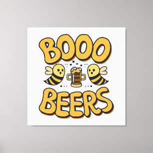 Lienzo Abejas Boo