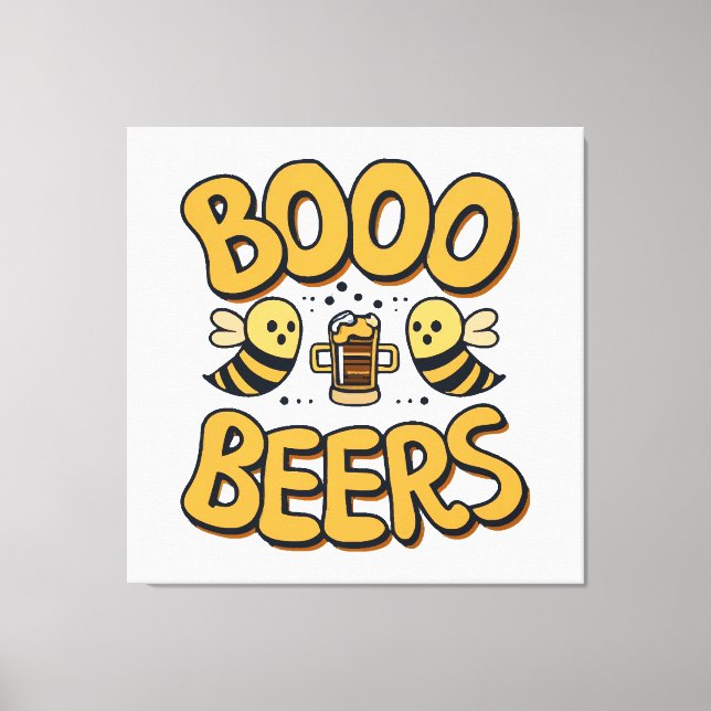Lienzo Abejas Boo (Anverso)