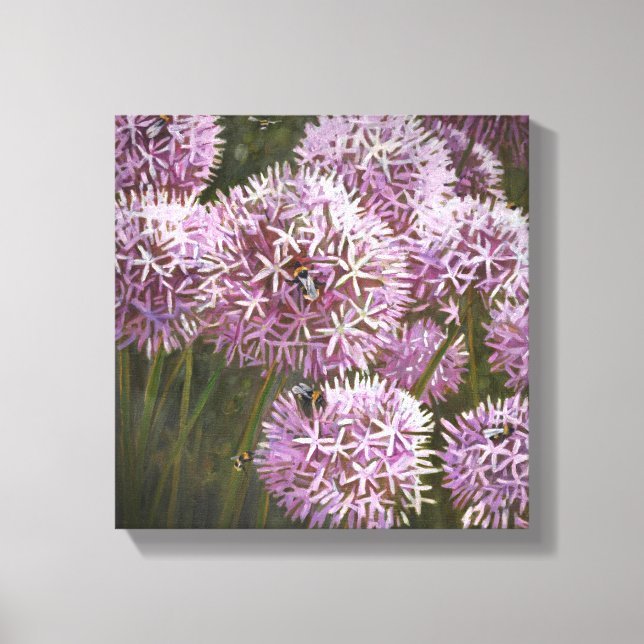 Lienzo Abejas de verano 2014 (Anverso)