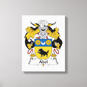 Lienzo Abel Family Crest