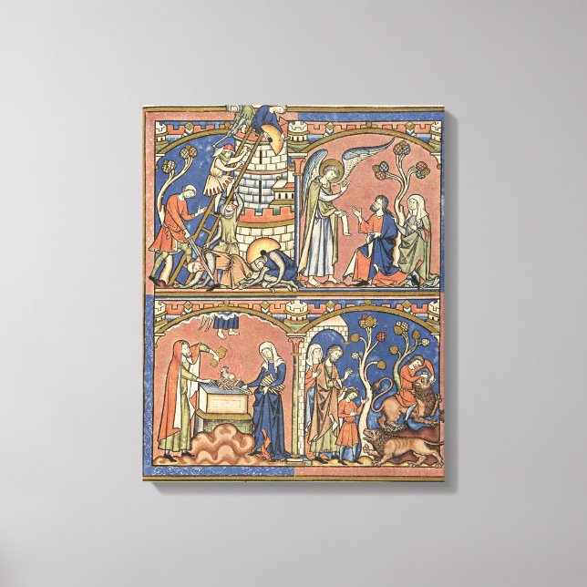 Lienzo Abimelech y Samson (Anverso)