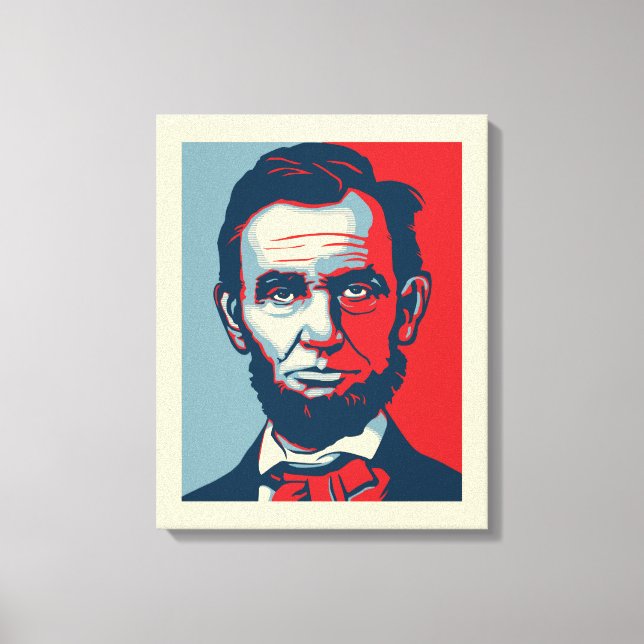 Lienzo Abraham Lincoln Canvas (Anverso)