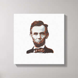 Lienzo Abraham Lincoln pintado a mano por Mark Elsen