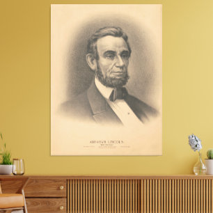 Lienzo Abraham Lincoln, 'Salvador de su país'
