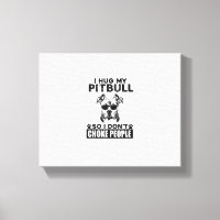 Abrazo mi Pitbull Para No Ahogar A La Gente Perro 