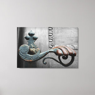 Lienzo abrir la puerta