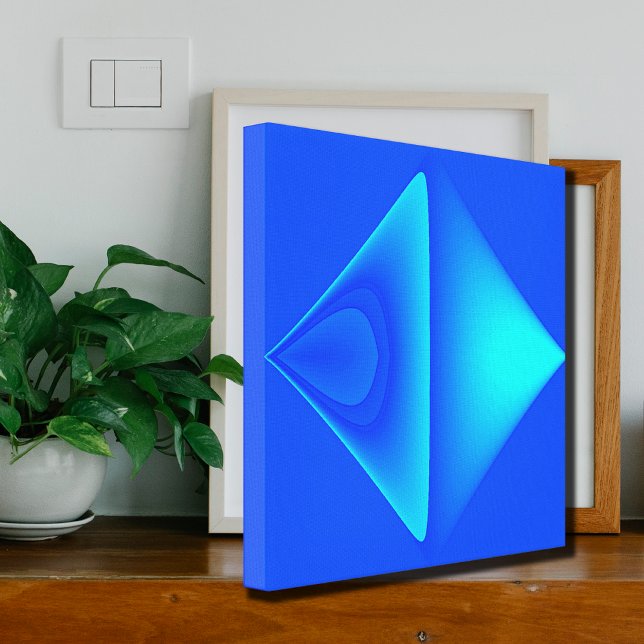 Lienzo abstracción de caída de agua (Subido por el creador)